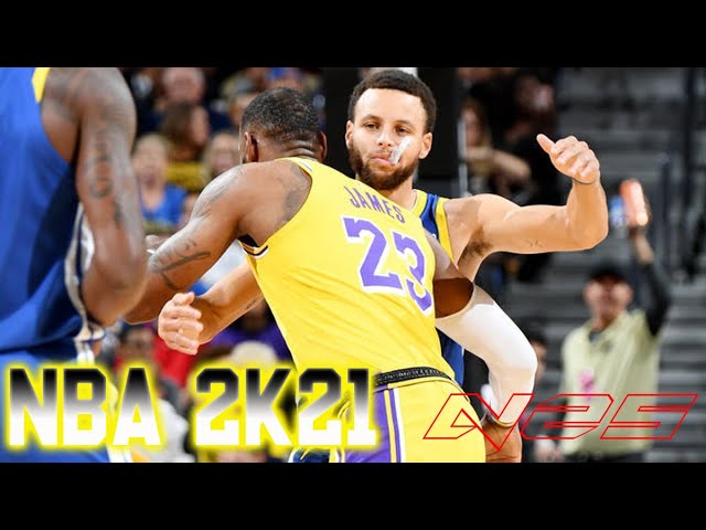 NBA 2K21 - Golden State Warriors vs Los Angeles Lakers