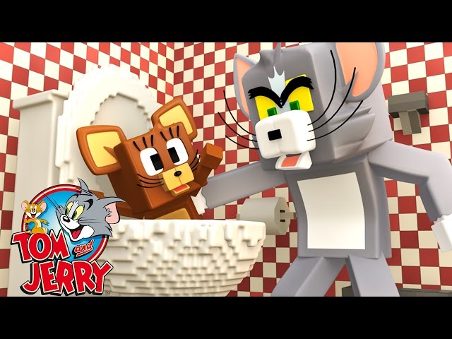 Minecraft: RATO NO BANHEIRO! #03 ( TOM E JERRY )