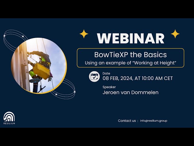 Webinar: BowTieXP the Basics - 08 Feb 2024