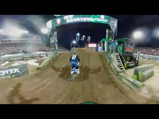 Supercross Virtual Reality Experience (360° Video, 4K)