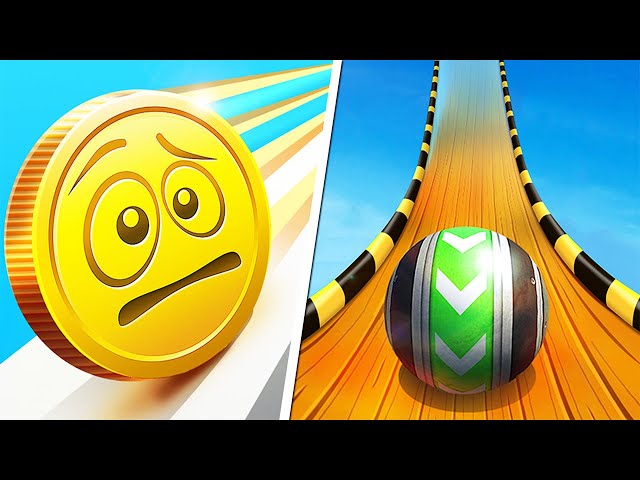 Coin Rush | Sky Rolling Balls - All Level Gameplay Android,iOS - NEW APK BIG UPDATE