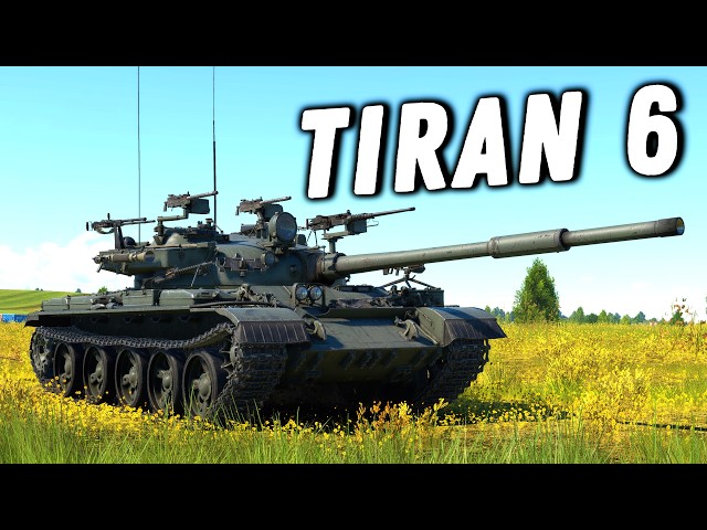 Israeli Tiran 6 Main Battle Tank Gameplay in War Thunder