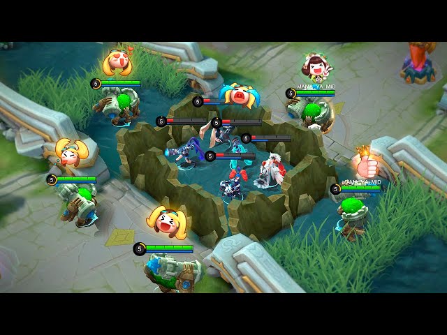 Mirror Mode ● WTF Mobile Legends ● Funny Moments ● 1