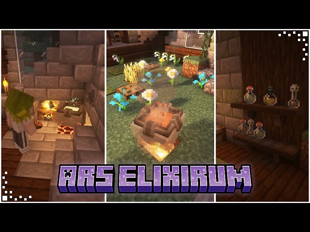 Ars Elixirum (Minecraft Mod Showcase) | A Revamp to Potions | Fabric 1.21.1