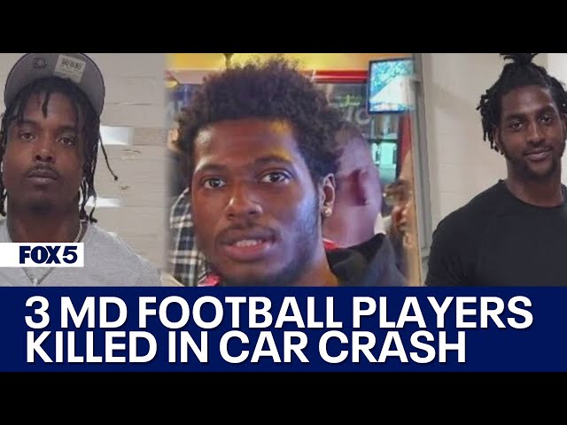 3 local football players killed in multi-vehicle car crash in Prince George's County