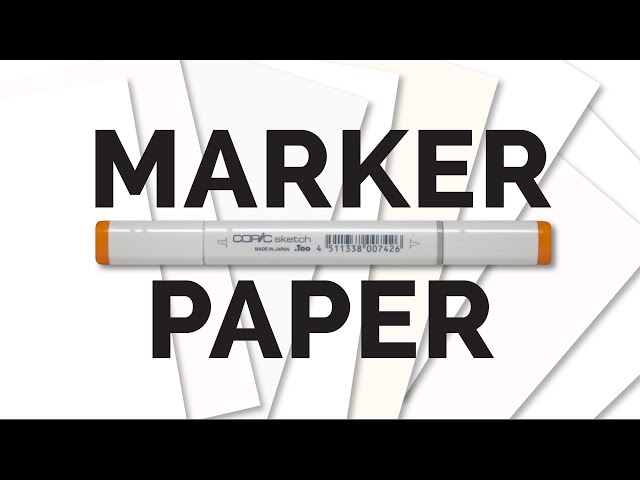 Copic Marker Q&A: Best and Worst Papers for Alcohol Markers