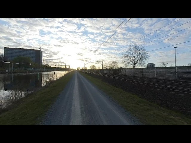 Bicycling Wolfsburg, Germany [StereoVR]