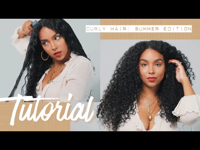 Curly Hair Routine: Summer Edition