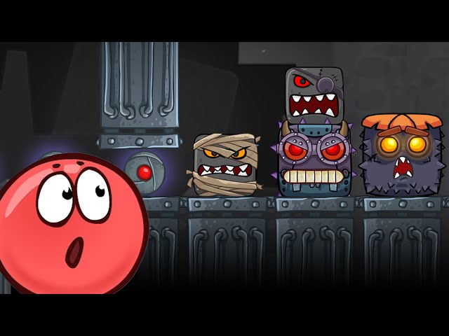 Red Ball 4 Update New Boss: Pirate Boss, Mummy Boss & Stupid Boss