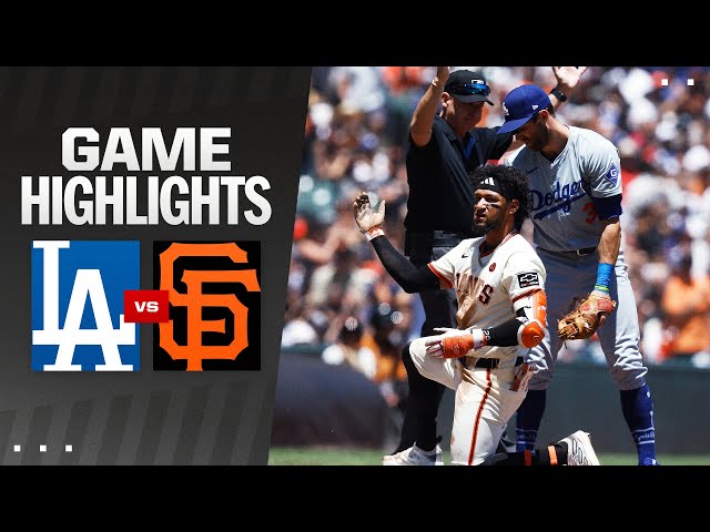 Dodgers vs. Giants Highlights (6/30/24) | MLB Highlights