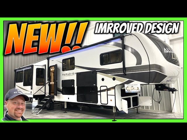 NEW Luxury RV with Multifunction Middle Flex Room! 2024 Paradigm 380MP Fifth Wheel by Alliance RV