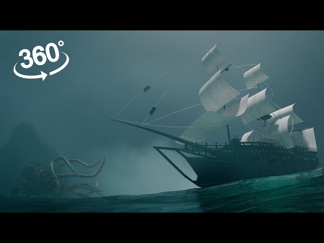 Encounter the Kraken on the High Seas! A VR Adventure! (360 VR)