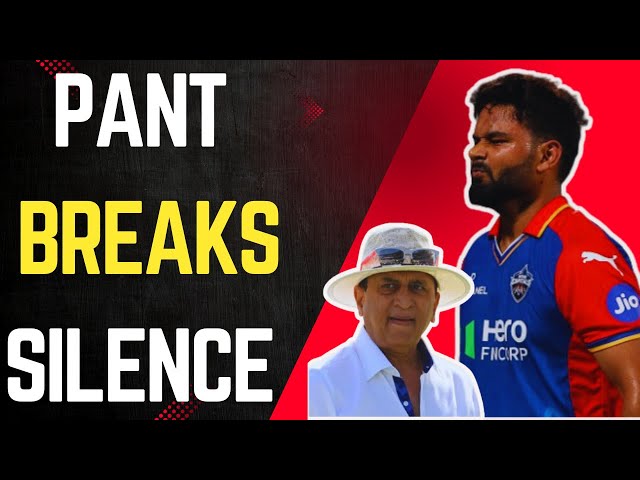 Rishabh Pant's explosive reply after Sunil Gavaskar says he left DC for money| IPL Auction 2025