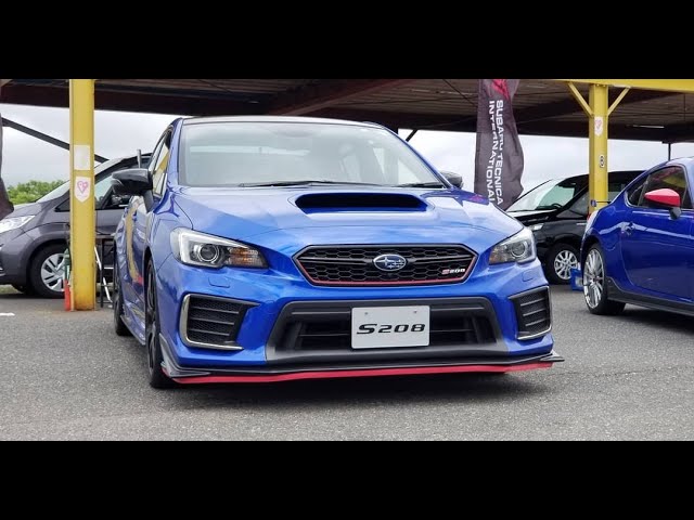 [360°] 新井敏弘選手 デモ走行 Subaru WRX STI S208 袖ヶ浦フォレストレースウェイ