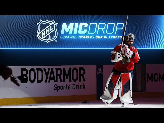 Bobrovsky leads Florida to Game 1 victory | NHL Mic Drop | Oilers vs. Panthers