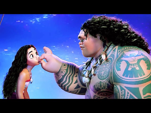 Moana & Maui Reunion Scene | MOANA 2 (2024) Movie CLIP HD