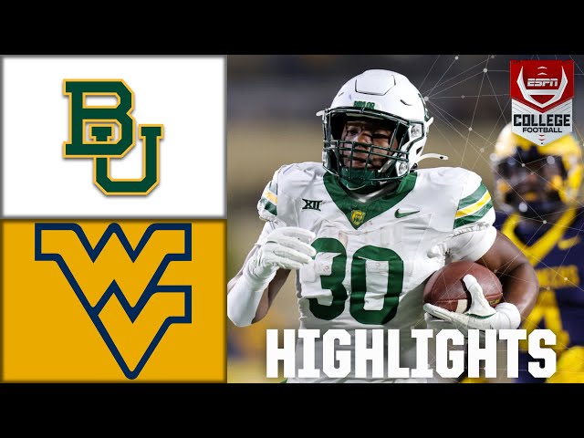 Baylor Bears vs. West Virginia Mountaineers | Full Game Highlights | ESPN College Football