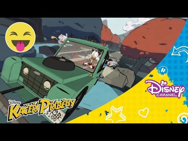 Ultimátní závod aut | 360° video | Kačeří příběhy | Disney Channel Česká Republika