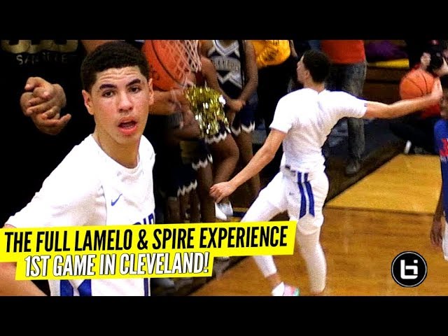 LaMelo Ball 1st Game In Cleveland The FULL GAME Experience!