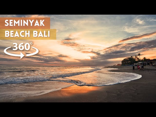 Travel in Seminyak Beach Bali, Indonesia | 360 VR Tour