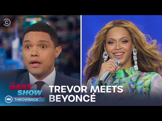 Trevor Noah Starstruck by Beyoncé on Oscar Night - Between the Scenes | The Daily Show