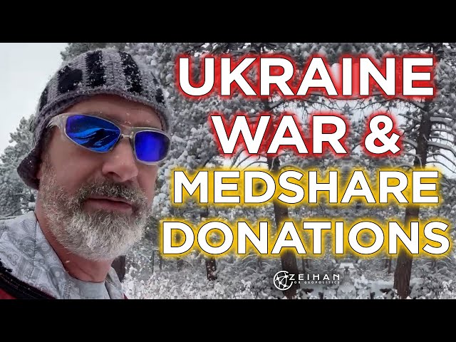 The Ukraine War and MedShare Donation Match || Peter Zeihan