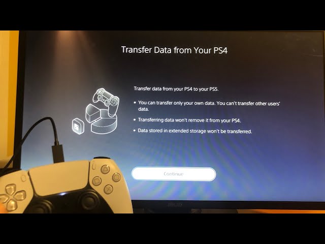 How to Transfer Data From PS4 to PS5 Tutorial! (For Beginners) 2024