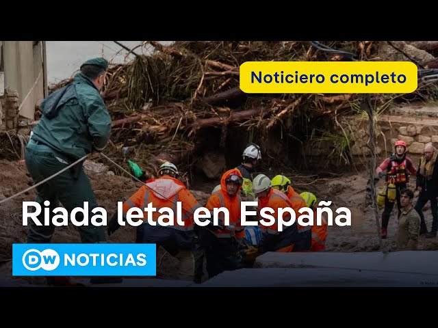 🔴 DW Noticias del 30 octubre: Casi un centenar de muertos deja el temporal [Noticiero completo]