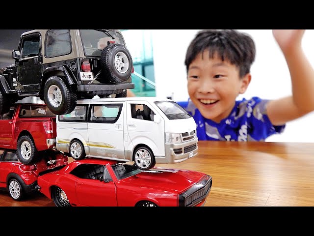 예준이의 자동차 장난감 개봉놀이 게임 플레이 트럭놀이 Car Toys Play with Game Play