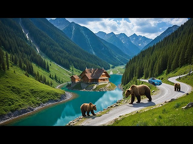 Transfagarasan: Romania's Most Beautiful Road! Balea Lake and Bear Encounters