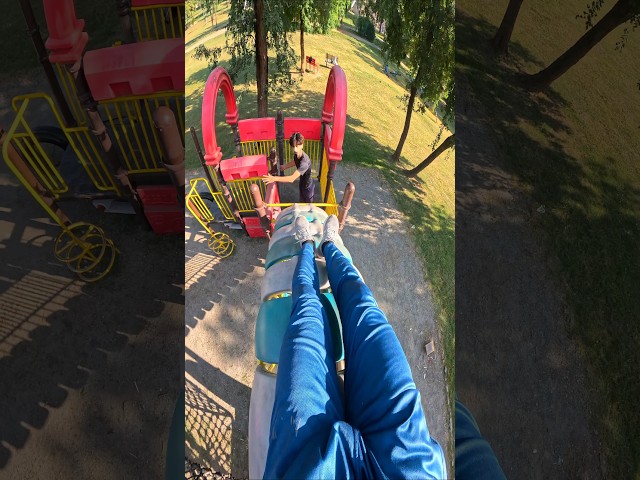 Bella ciao playground parkour chasing pov