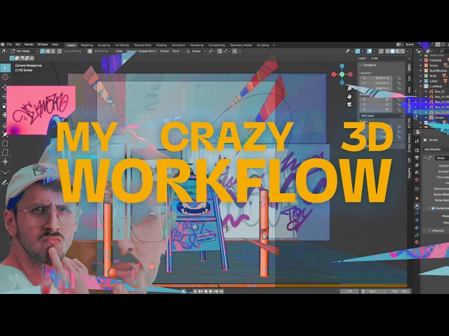 How to create crazy 3D animations