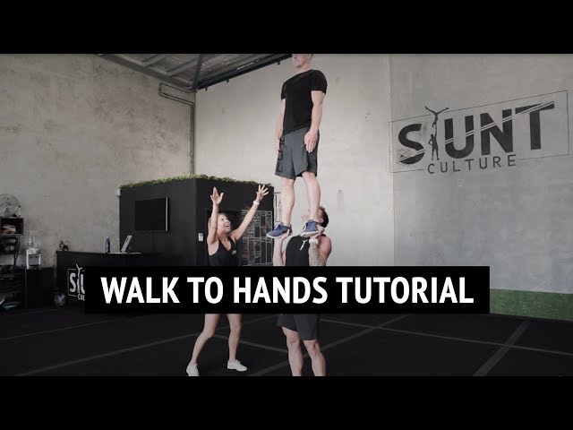 Walk To Hands | Partner Stunt Tutorial