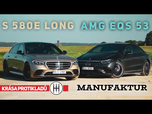 Když ani to nejlepší nestačí - MANUFAKTUR Mercedesy na zakázku  | S580e Long + AMG EQS 53 | 4K