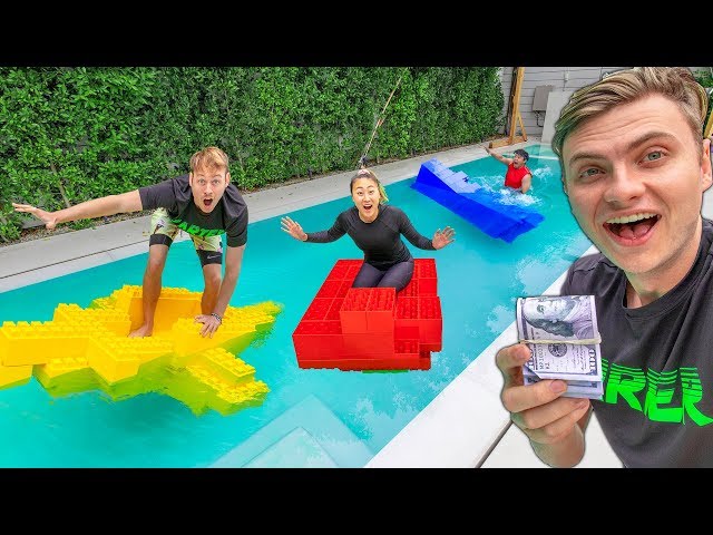 BEST LEGO BOAT WINS $10,000 (LAST TO SINK)