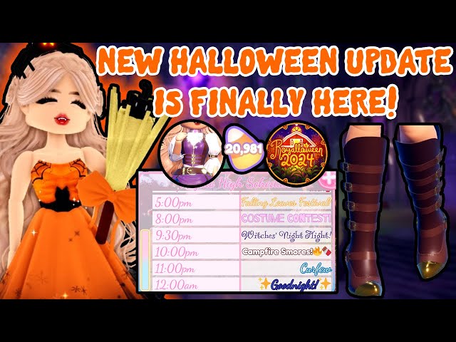 NEW Halloween Update Is Finally Here In Royale High