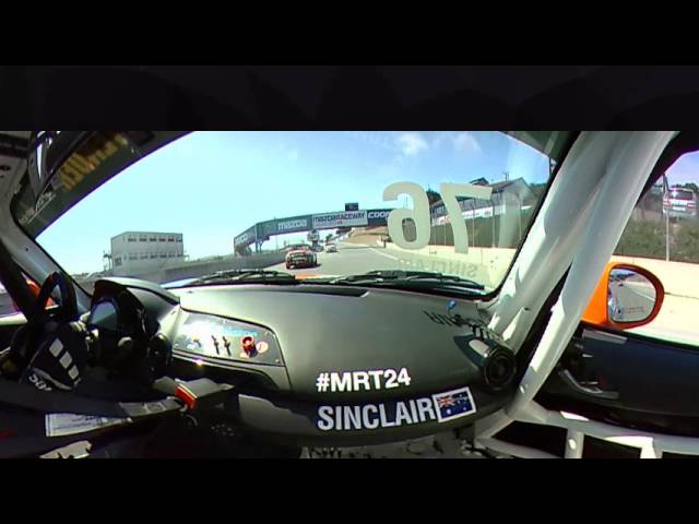 Mazda Global MX-5 Cup Invitational Race 2 Crash... And it's a BIG one!