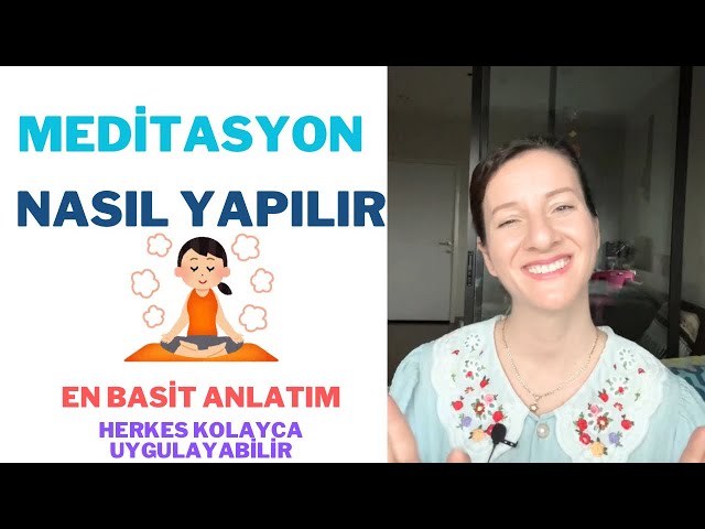 Herkes kolayca meditasyon yapabilir 🥰❤️🙏🏻Çok Basitçe Anlattım💫