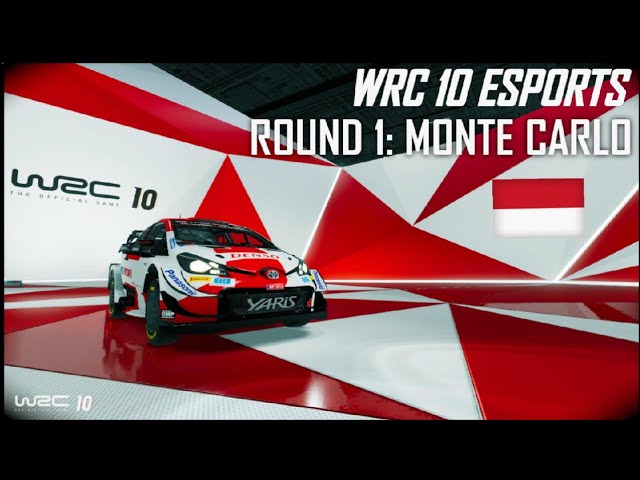 WRC 10 FIA World Rally Championship | ESPORTS 2022 | Round 1: Monte Carlo