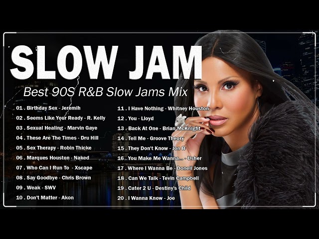 THE BEST SLOW JAMS | Mary J Blige, Joe, R Kelly, Keith Sweat, Usher - R&B Mix 90's and 2024