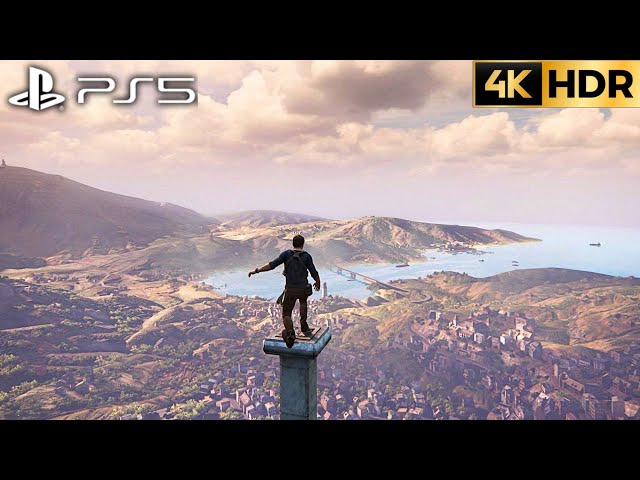 Uncharted 4: A Thief's End (PS5) 4K HDR Gameplay Chapter 11: Hidden in Plain Sight