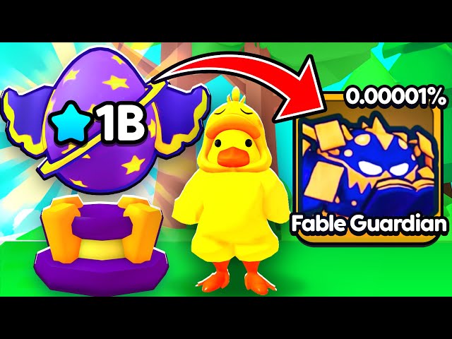 I Spent 1 BILLION Stars and Got 0.0001% Fable Guardian in Arm Wrestle Simulator! (Roblox)