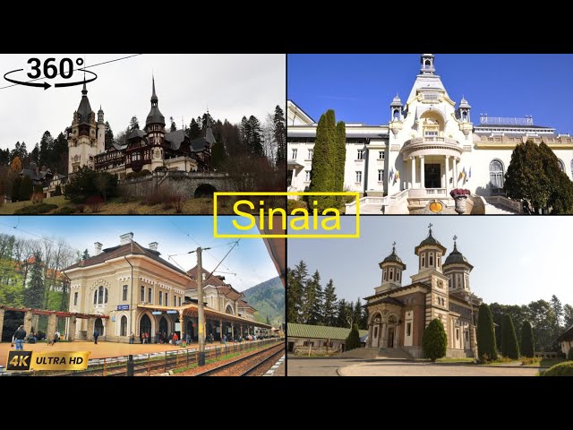 Explore Sinaia in 360 VR | Romania’s Mountain Resort & Royal Heritage