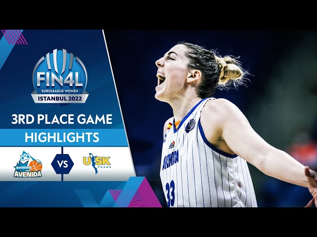 Perfumerias Avenida Salamanca - ZVVZ USK Praha | Highlights - 3rd Place Game | EuroLeague Women