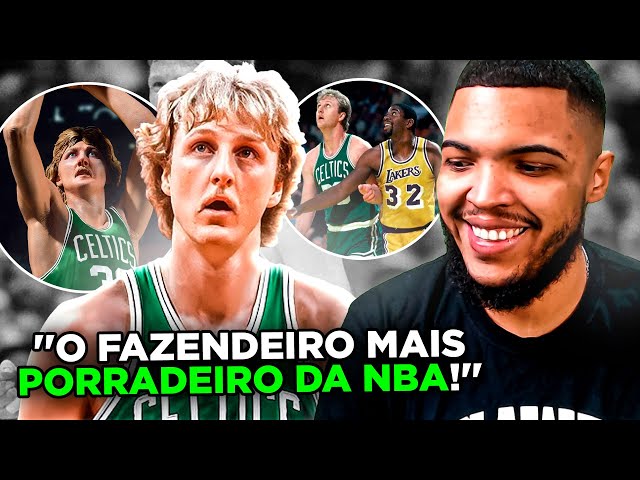 O LENDÁRIO LARRY BIRD! | REACT DO JOTA