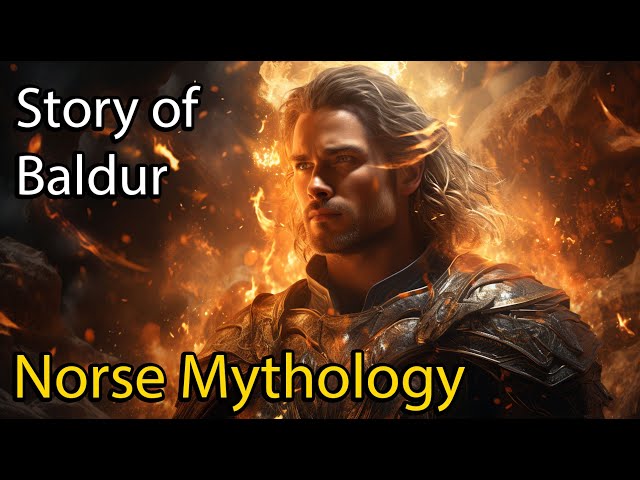 The Tragic Story of Baldur/ Baldr | Death of Baldur | Norse Mythology Explained | ASMR Sleep Stories