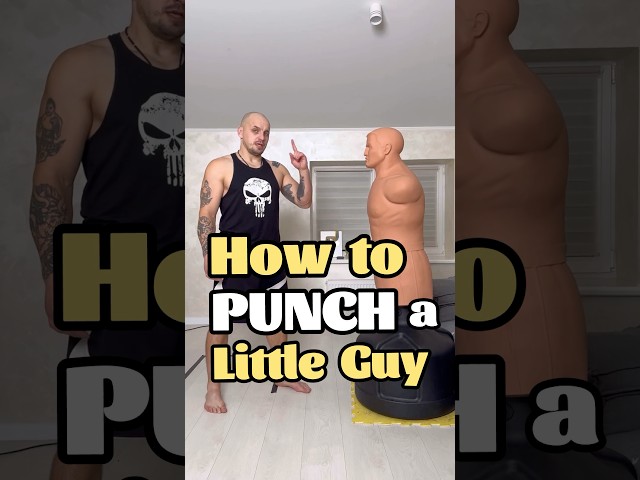 Weak Punches.| How to Punch a Little Guy. #boxing #fighter #fight #boxingtraining #motivation #fyp