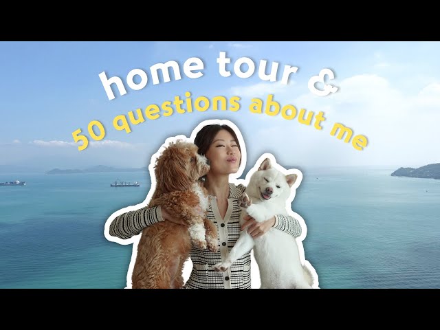 Home Tour in Hong Kong before Moving + 50 questions with Emi