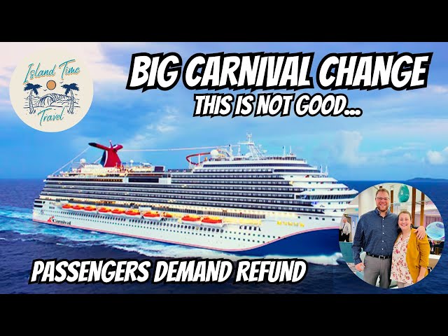 Carnival Makes A Major Change