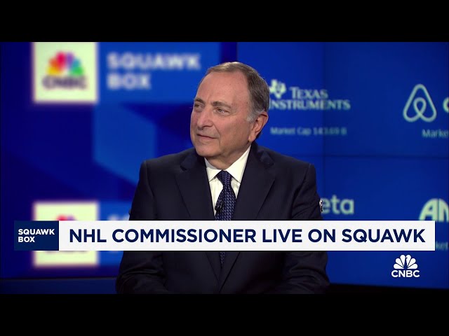 NHL Commissioner Bettman: There's nothing more valuable than sports content